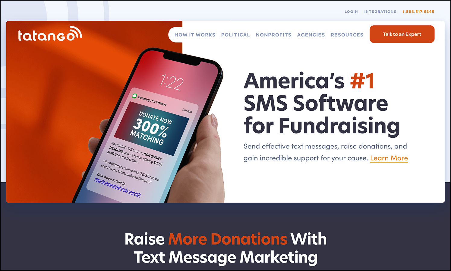 To boost your alumni giving, your higher education institution needs to leverage a text fundraising platform like Tatango. 