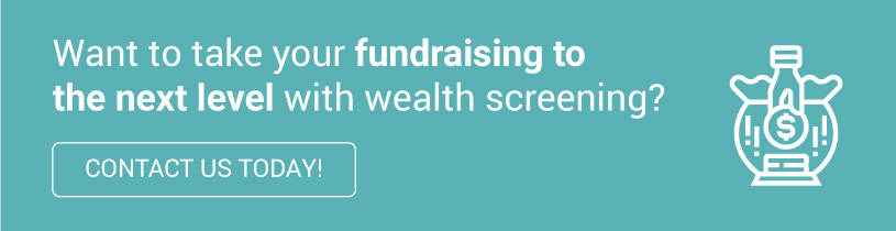 Contact us to get started with wealth screening.