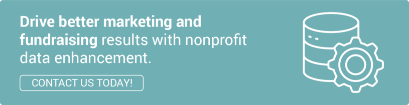 Contact us to drive better marketing and fundraising results with nonprofit data enhancement.
